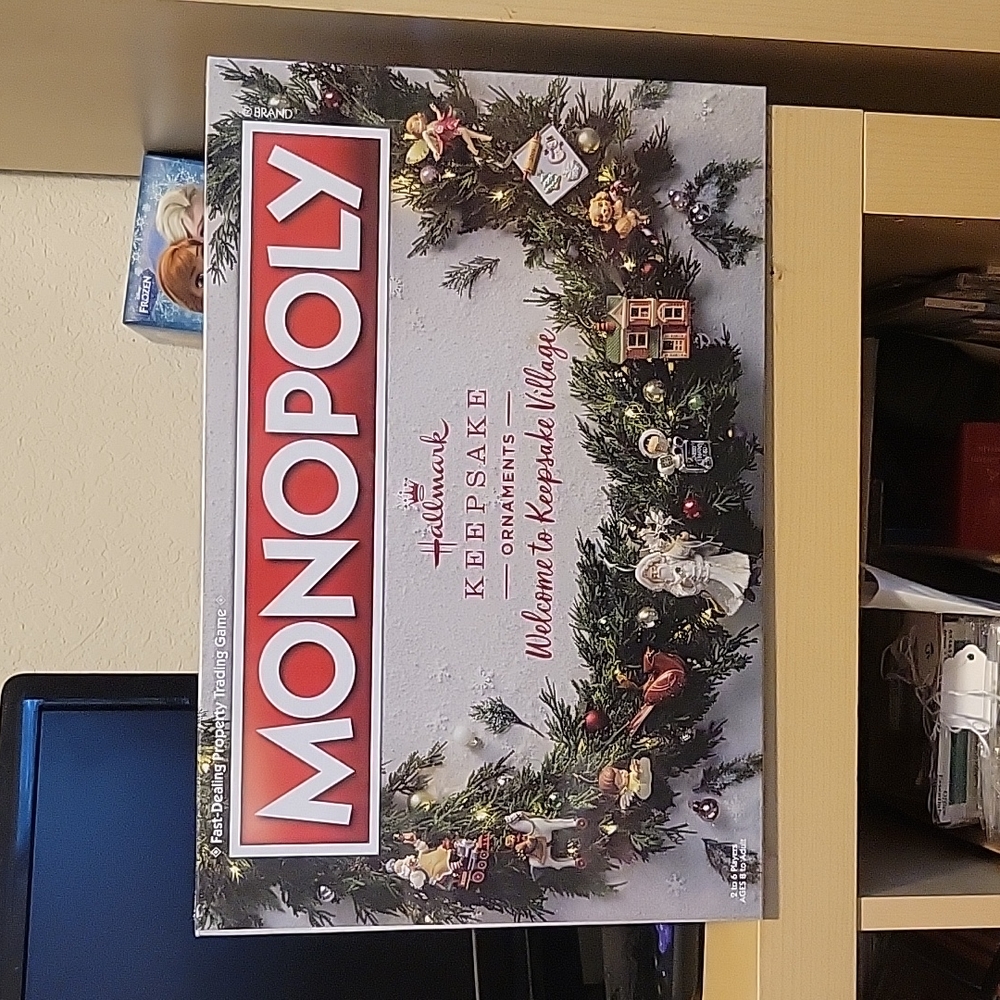 Hallmark Monopoly Keepsake Ornament Game